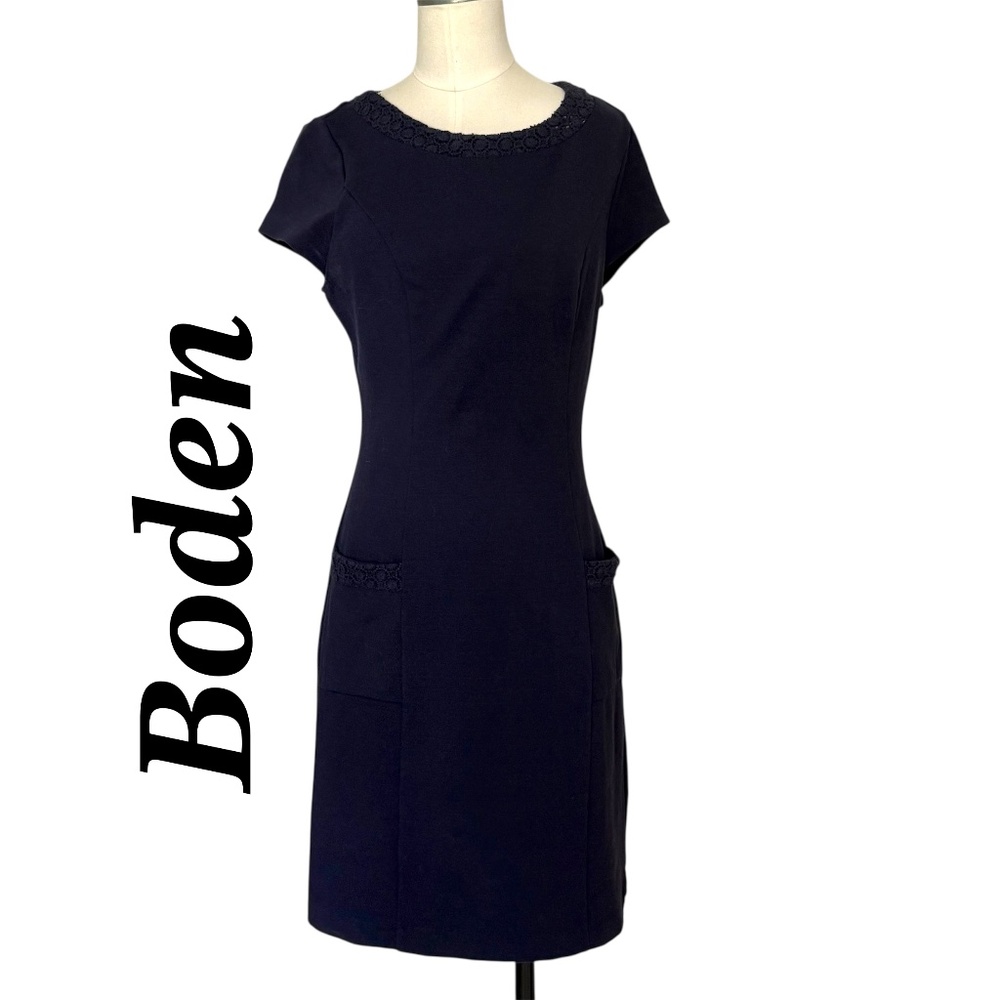 Boden Navy dress Size 8